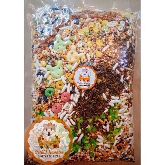 Combo 5kg Thức Ăn Vị [ Đặc Biệt ] Cao Cấp Hamster