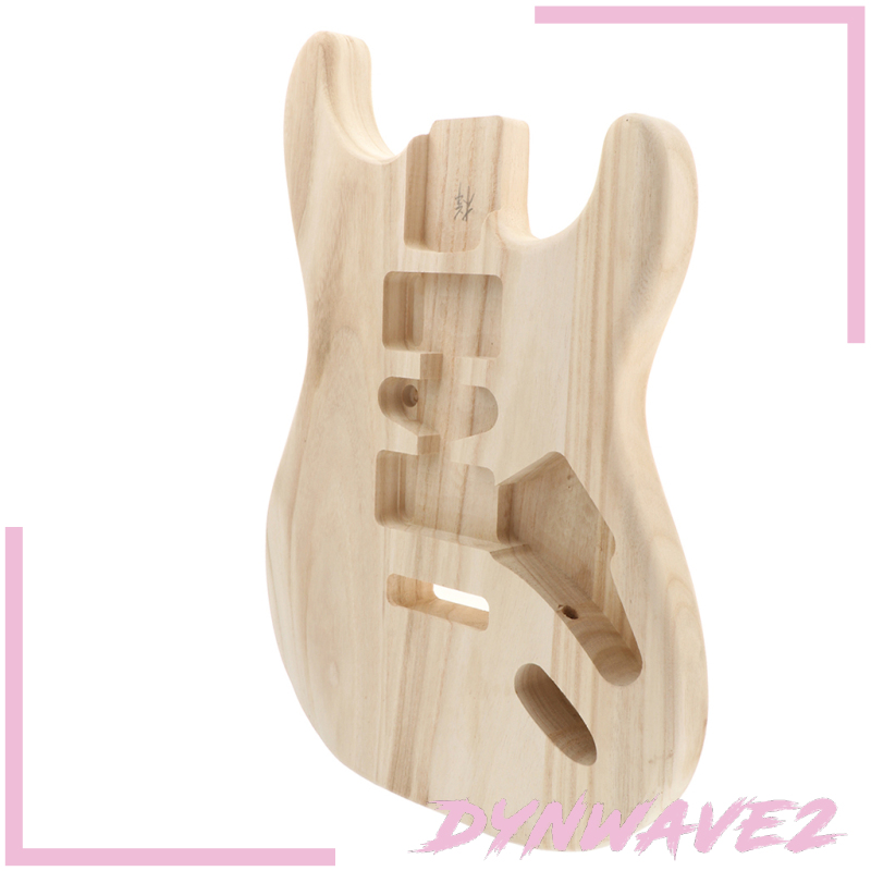 [DYNWAVE2]Sycamore Electric Guitar Replacement Unfinished Body Barrel for ST Guitar