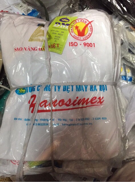 Áo Thun Trắng mặc nhà ( Hanosimex) | BigBuy360 - bigbuy360.vn