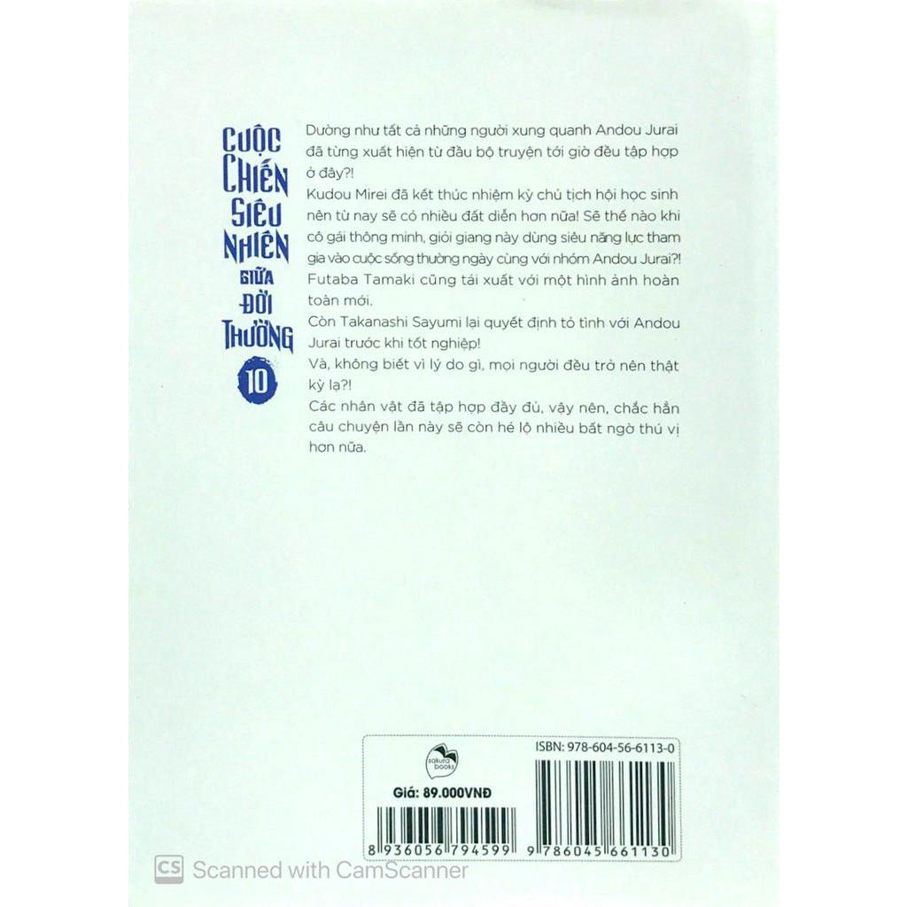 Sách Cuộc Chiến Siêu Nhiên Giữa Đời Thường - Tập 10