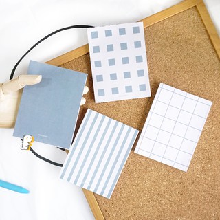 [Hàng có sẵn] Giấy note tone xanh Two Sister