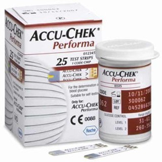 Que thử đường huyết Accu Chek Performa - Hộp 50 que