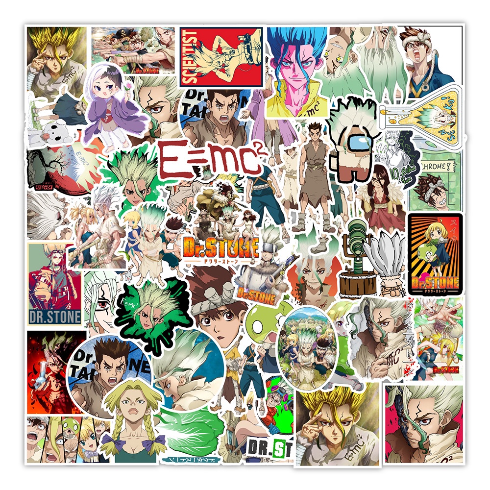 50 sticker cute chống nước dán mũ nón bảo hiểm NHIỀU MẪU TRUYỆN TRANH NHẬT BẢN 50 hình dán graffiti máy tính xách taVali