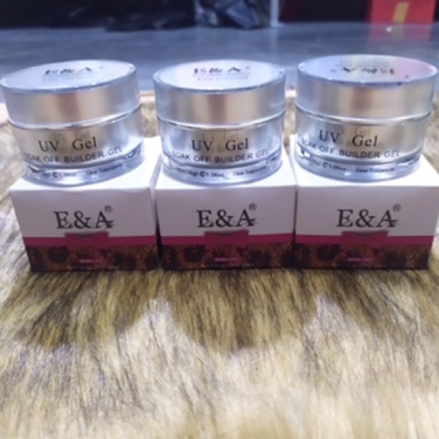 Gel đắp móng E&amp;A màu clear