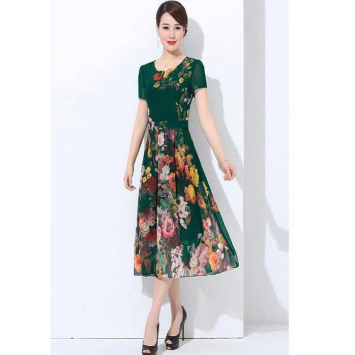 [CHUYÊN SỈ GIÁ RẺ HÀNG THIẾT KẾ CAO CẤP]ĐẦM HOA 3D XÒE XẾP LY DUYÊN DÁNG - TP1899 hàng VNXK Modelfashion