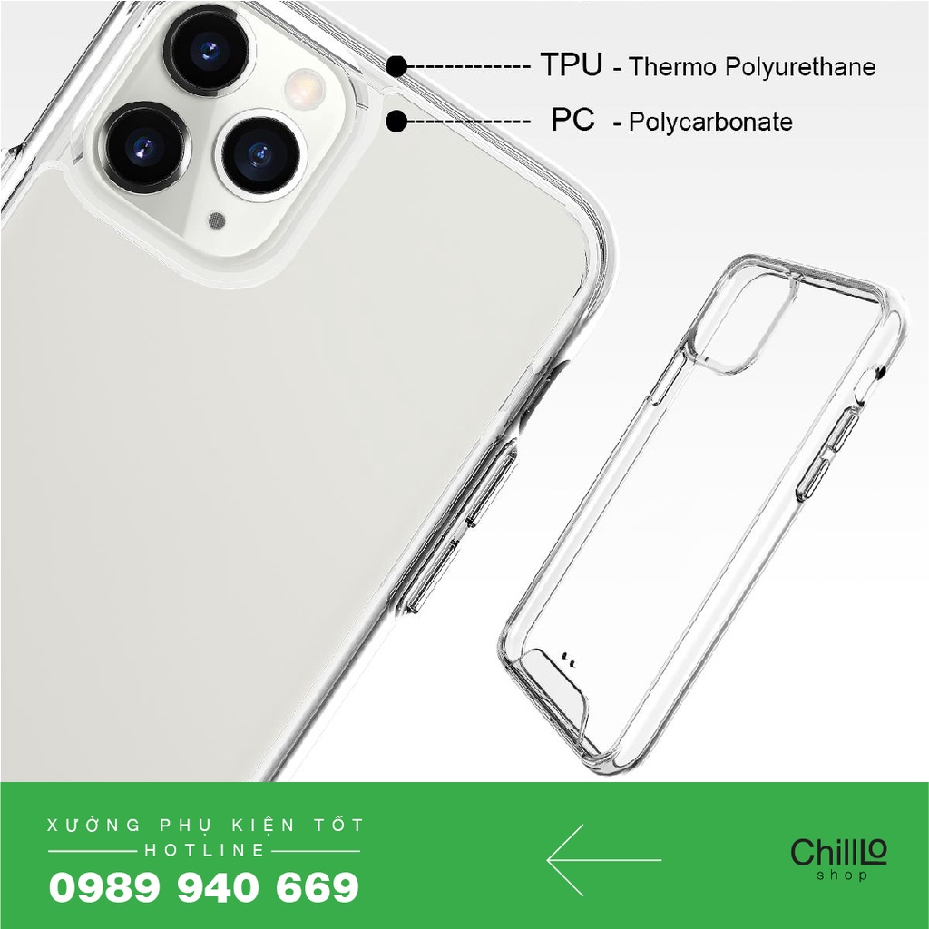 Ốp iPhone - Ốp Lưng Trong Suốt Chính Hãng Space Collection - Đặc Biệt Chống Ố Vàng, Chống Sốc Va Đập, Xước Cho iPhone