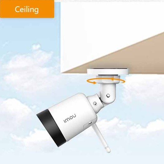 Camera IP WiFi Ngoài Trời 4.0Mp IMOU IPC-G42P, Chuẩn Nén H.265, Tích Hợp Mic Thu Âm, Hồng Ngoại 30m - Hàng Chính Hãng