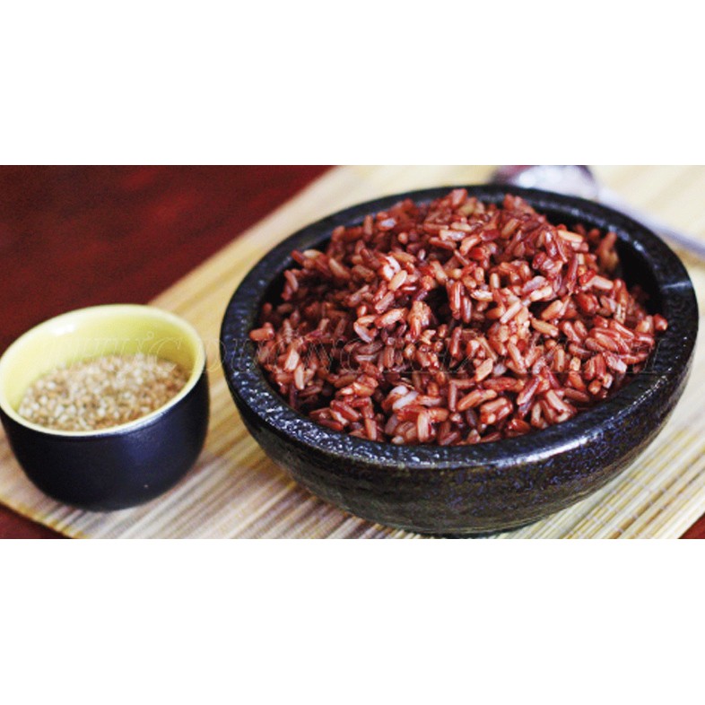 Gạo Huyết Rồng Anfood túi 1kg giàu dinh dưỡng, khoáng chất tự nhiên