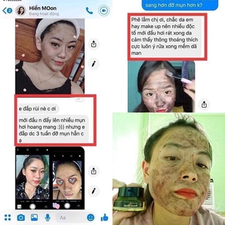 Mặt nạ thải độc Detox mask, mặt nạ thải độc da