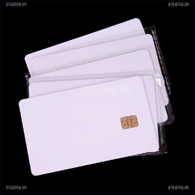 Bộ 5 Chip IC Bằng PVC IC SLE4442 Chip Thông Minh