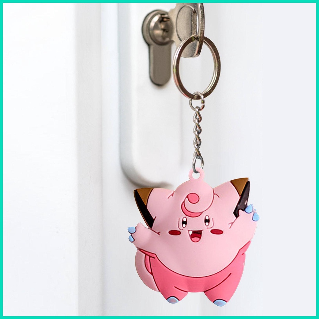 Móc Khóa Hình Rùa Pika-chu Dễ Thương