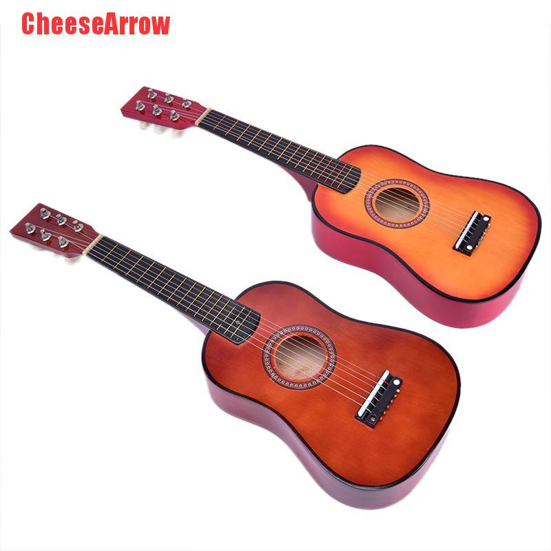 Đàn Guitar 6 Dây 23 Inch Bằng Gỗ Nhiều Màu Sắc Cho Người Mới Bắt Đầu