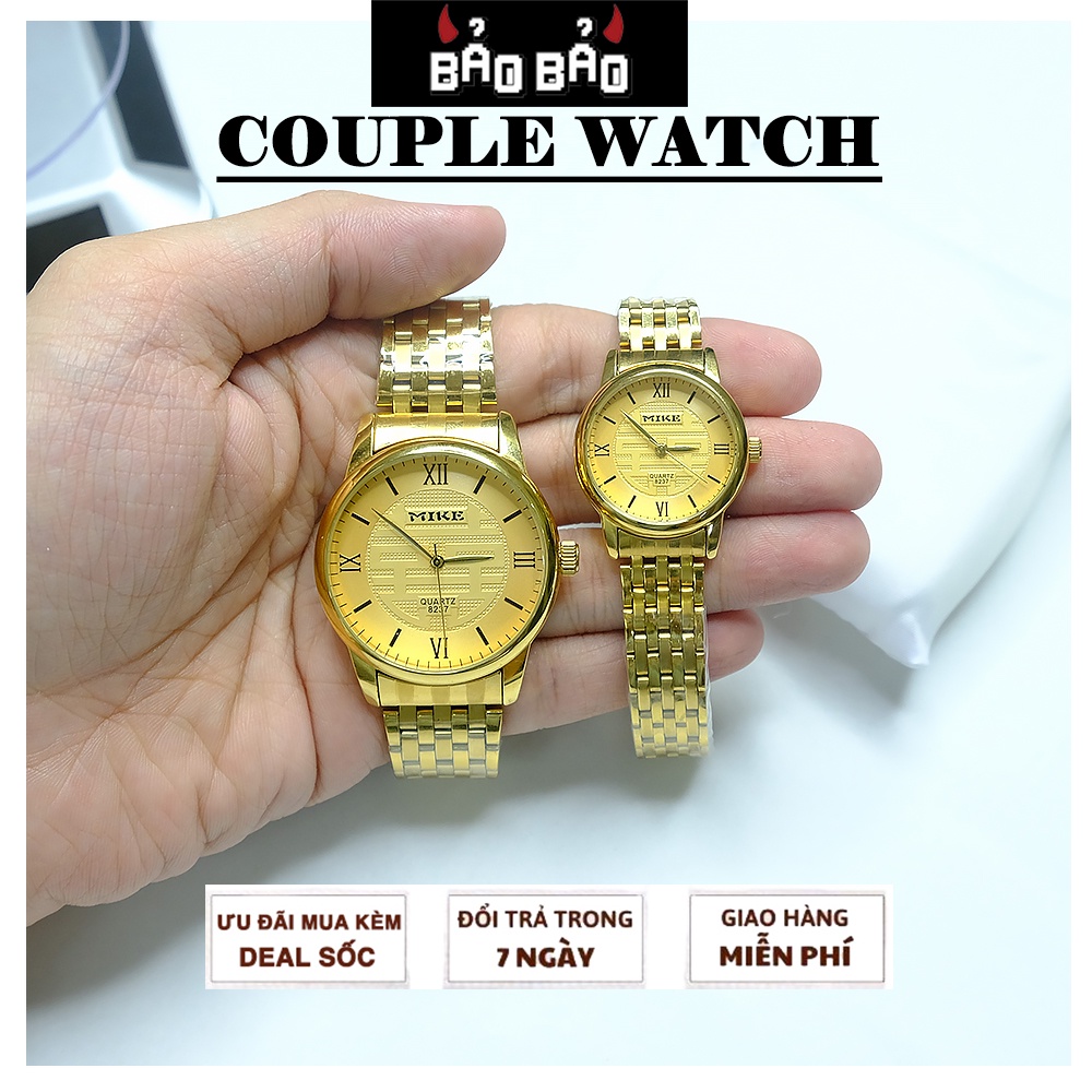 Đồng hồ cặp đôi nam nữ Mike GoId, Bảo Bảo Store