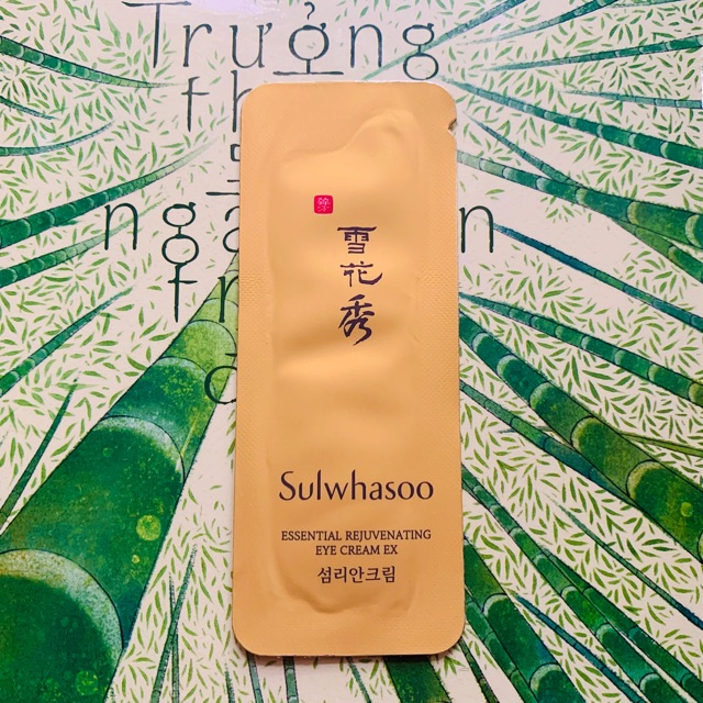 Kem mắt Sulwhasoo Essential Rejuvenating Eye Cream EX (Set 5 gói sample)