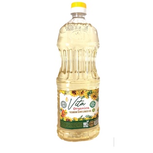 Dầu Ăn Hướng Dương Vita Organica Loại Premium 1L - Hàng Nhập Khẩu Nga (Russia) KPHUCSINH - Hàng Chính Hãng