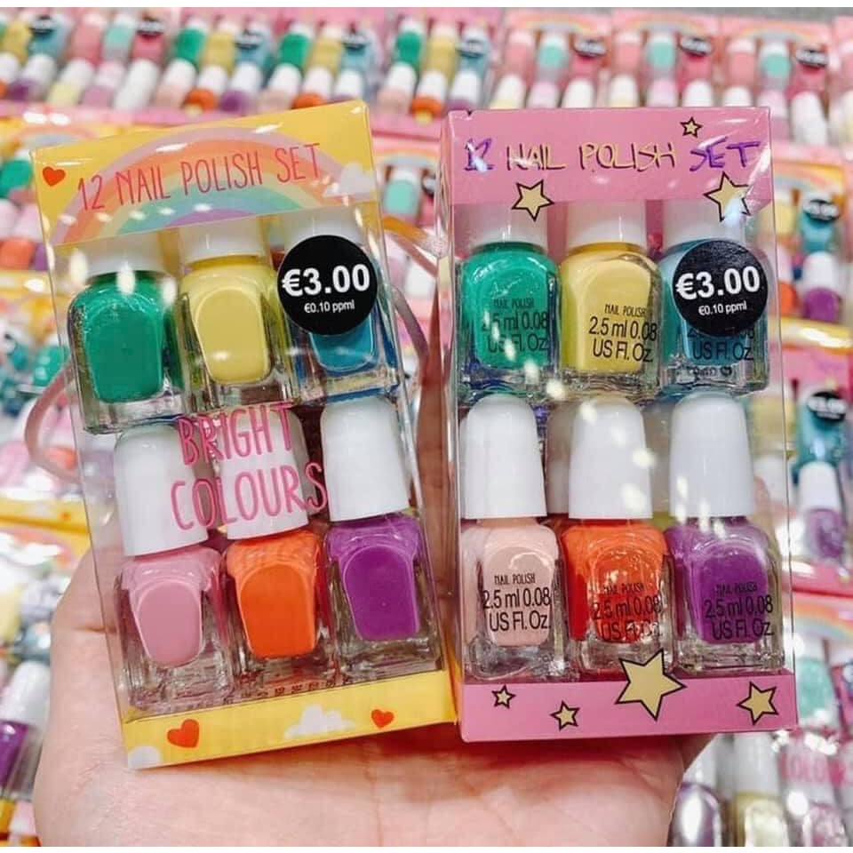 SET SƠN MÓNG TAY CHO BÉ HÀNG PHÁP