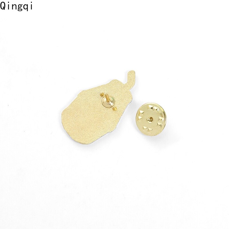 Huy hiệu cài áo MISS ZOE tráng men kiểu dáng hoạt hình đáng yêu