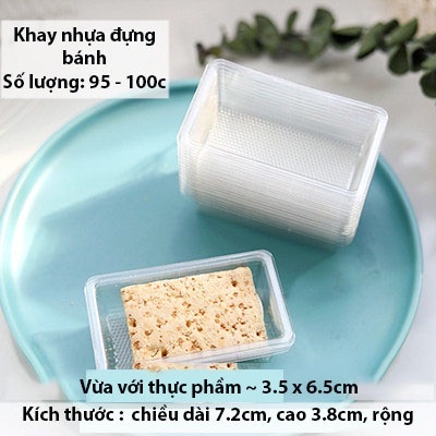 Bao bì đựng bánh kẹo, túi đựng bánh gấp viền trong và mờ, 4.5x13+2.5cm,BBK6 - VUA BAO BÌ