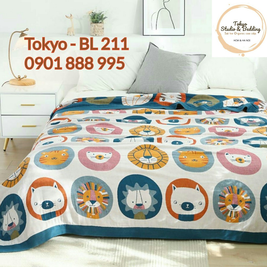 S20_Chăn Xô Organic Cotton Dòng Cao Cấp