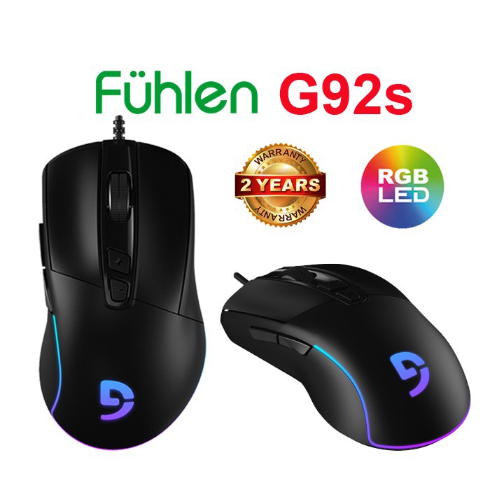 Chuột Fuhlen G92S RGB Gaming chính hãng