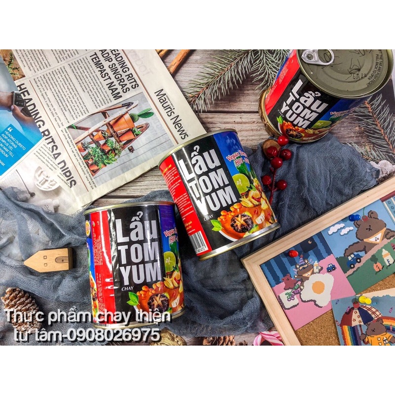 “Lẩu Tomyum Chay Âu Lạc”Thực Phẩm Chay