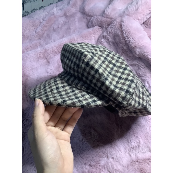 ￼Mũ Beret Nữ Bát Giác Phong Cách Hàn Quốc, nón beret nữ thời trang trẻ