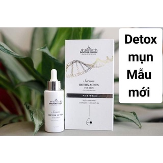 SERUM DETOX MỤN DOCTOR QUEEN  GIÚP LÀN DA TRỞ NÊN MỊN, TRẮNG SÁNG, KHÔNG CÒN LO VỀ MỤN TRÊN DA MẶT