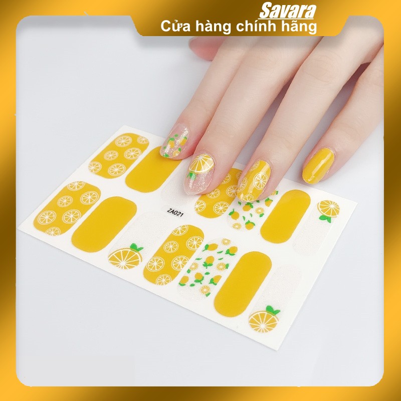 Hình dán móng 14 miếng Z/A021