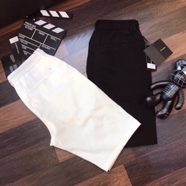 Quần short lửng đũi nam cúc khoá chun lưng | BigBuy360 - bigbuy360.vn