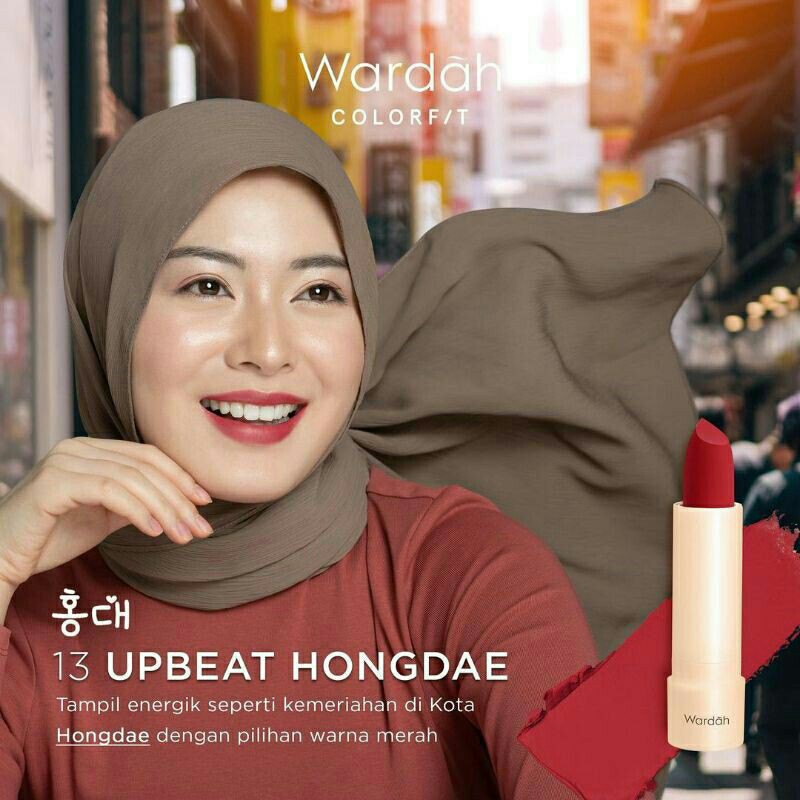 (Hàng Mới Về) Son Lì Siêu Nhẹ Nhiều Màu Sắc Thời Trang Hàn Quốc Wardah Colorfit | BigBuy360 - bigbuy360.vn