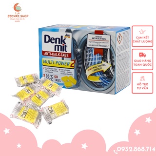 Viên vệ sinh máy giặt viên tẩy máy giặt Denkmit 15g