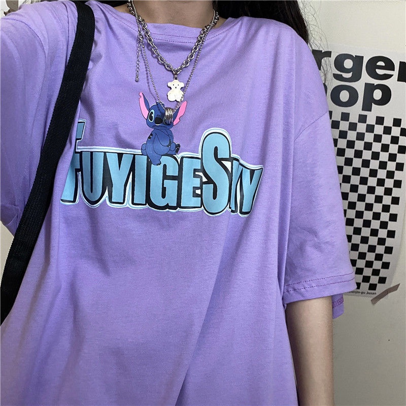 Xiagang wind net red T-shirt female ins super fire short-sleeved body korean version of the tide Harajuku BF student loose half-sleeved top clothes