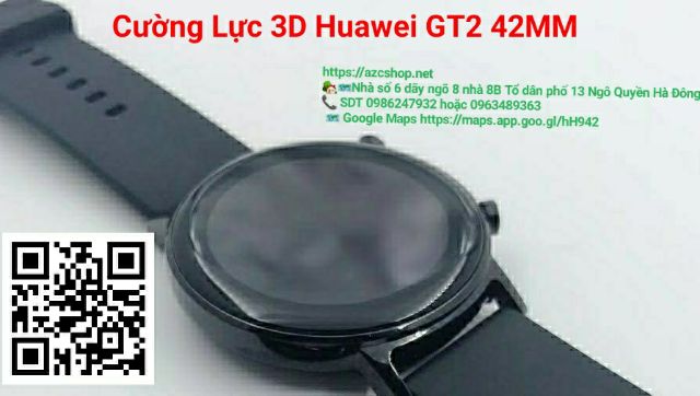 Kính Cường Lực Huawei GT2 42MM Loại 3D Full Màn