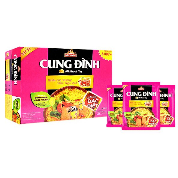 Mì tôm Cung Đình gói 80g