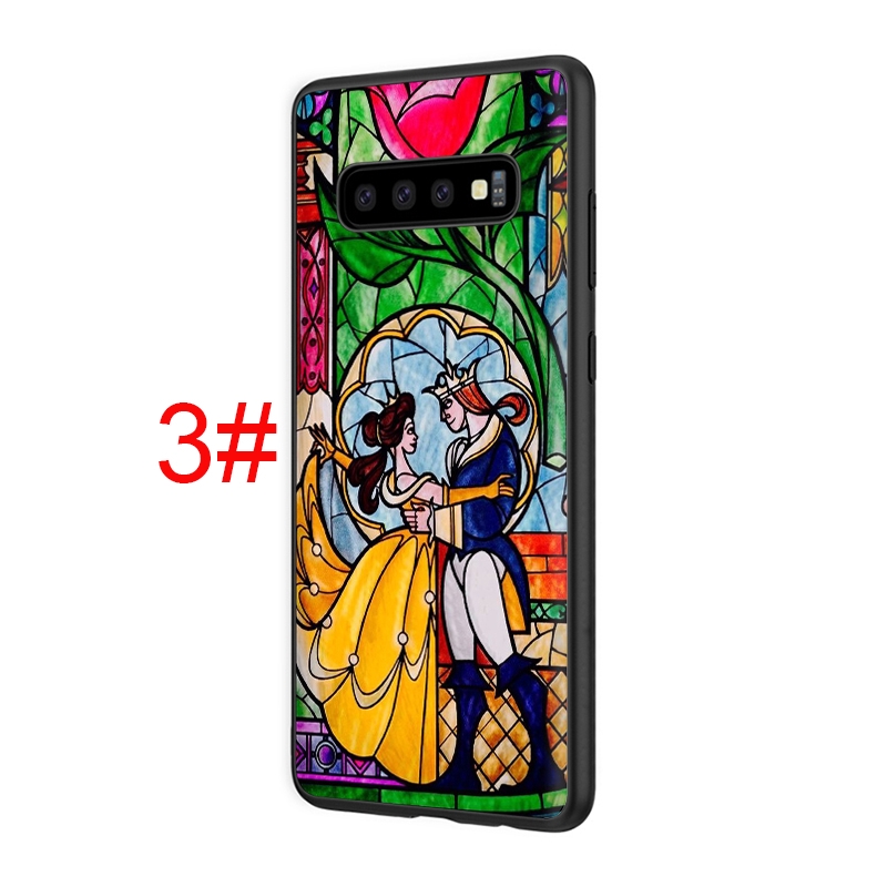 E13 Beauty and the Beast Samsung A9 A8 A7 A6 J8 J4 J6 2018 A5 2017 Note 8 9 10 Lite Plus Soft Phone Case