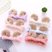 Băng Đô Hình Sừng Cừu Đáng Yêu Phong Cách Hàn Quốc