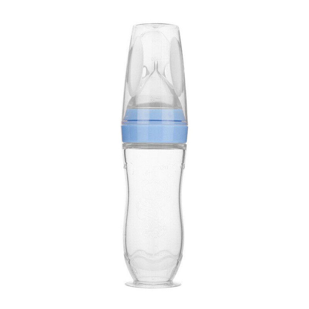 Bình Sữa Dạng Bóp Bằng Silicone Cho Bé
