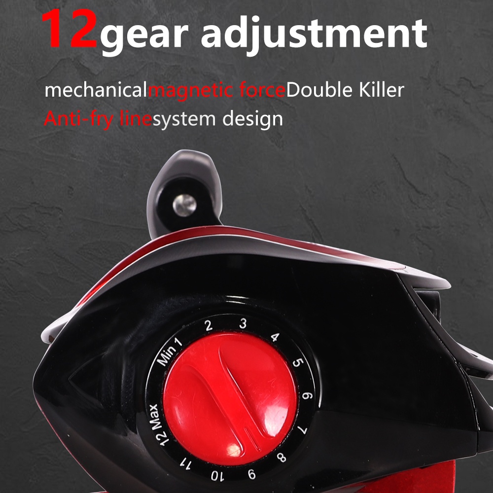 Máy Câu Cá 18 + 1 10kg 7.2: 1 12 Bi Chuyên Nghiệp