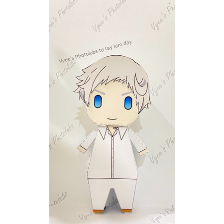 [ Standee Anime ] Giấy xếp mô hình nhân vật The Promised Neverland