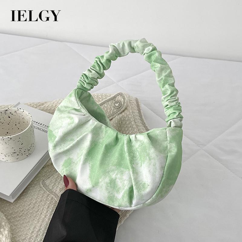 Túi Đeo Vai / Xách Tay Bằng Vải Canvas Nhuộm Màu Đơn Giản Cho Nữ