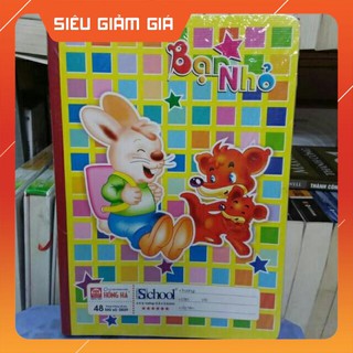 VỞ 4 Ô LY 48 TRANG HỒNG HÀ