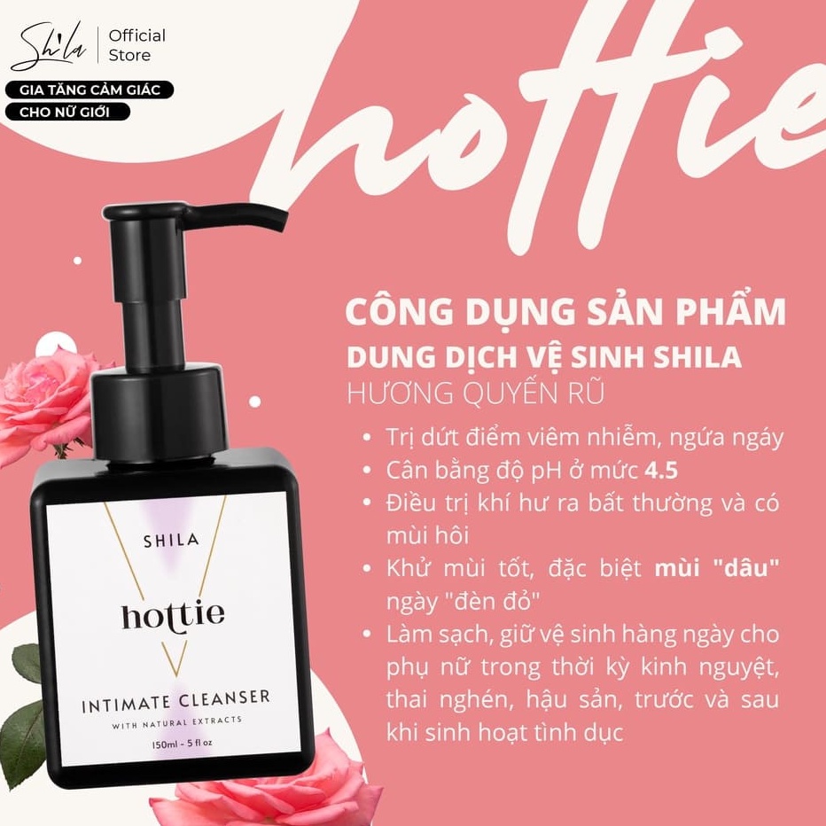 [CHÍNH HÃNG SHILA] DUNG DỊCH VỆ SINH VÙNG KÍN SHILA 150ML – DUNG DỊCH VỆ SINH PHỤ NỮ 150ML