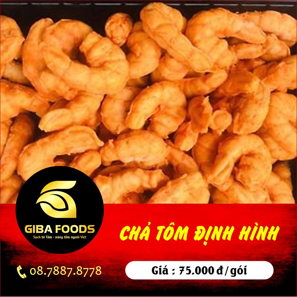 GIBAFOODS - SỈ/LẺ - CHẢ TÔM ĐỊNH HÌNH/ Gói 500gr | BigBuy360 - bigbuy360.vn