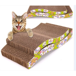 Bàn Cào Móng Lượn Sóng Carton Cho Mèo CHÓ THÚ CƯNG LỚN