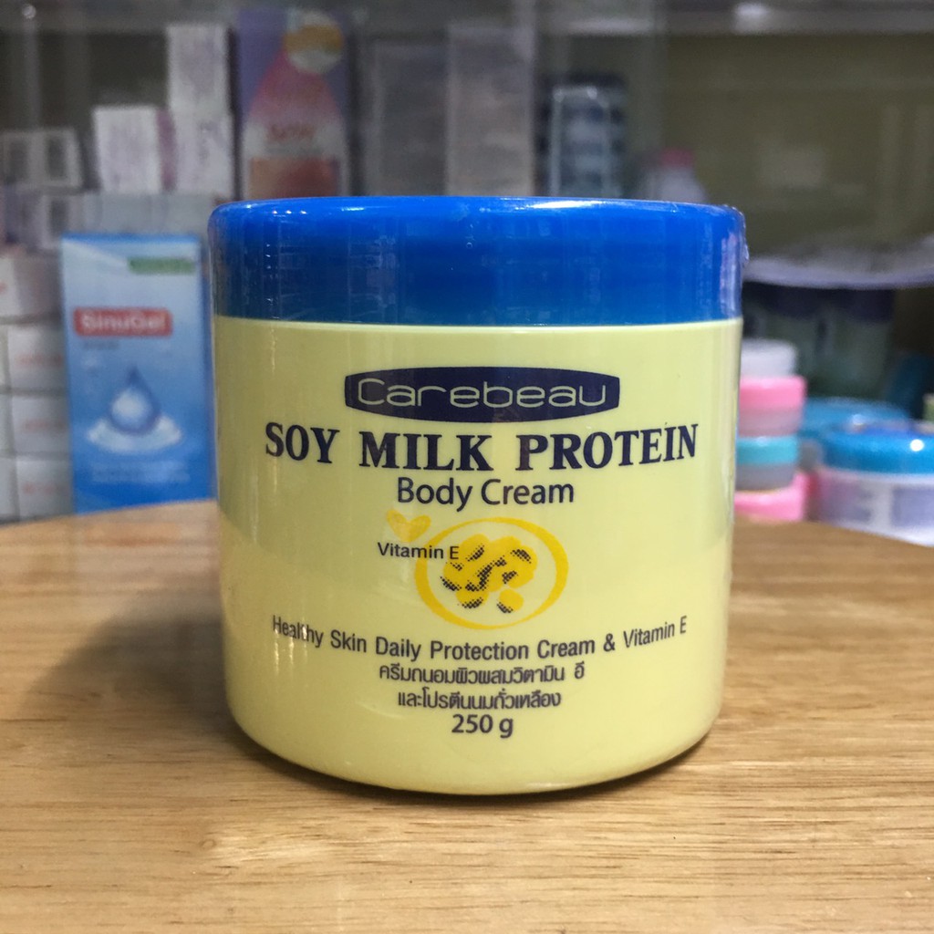 Kem Dưỡng Thể Carebeau Soy Milk Protein - Hũ 250g