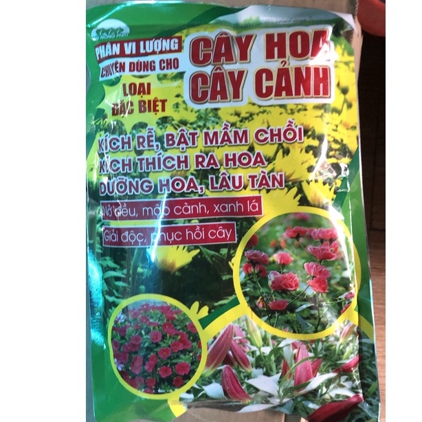 Phân vi lượng chuyên dùng cho cây hoa - cây cảnh gói 1 kg