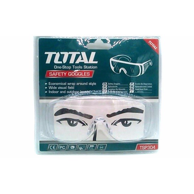 KÍNH BẢO HỘ TOTAL TSP304  KÍNH CHỐNG GIỌT BẮN TOTAL  KÍNH BẢO VỆ MẮT