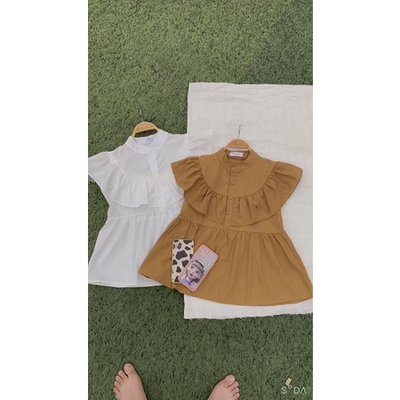 Áo sát nách babydoll bèo cánh tiên -kèm ảnh thật