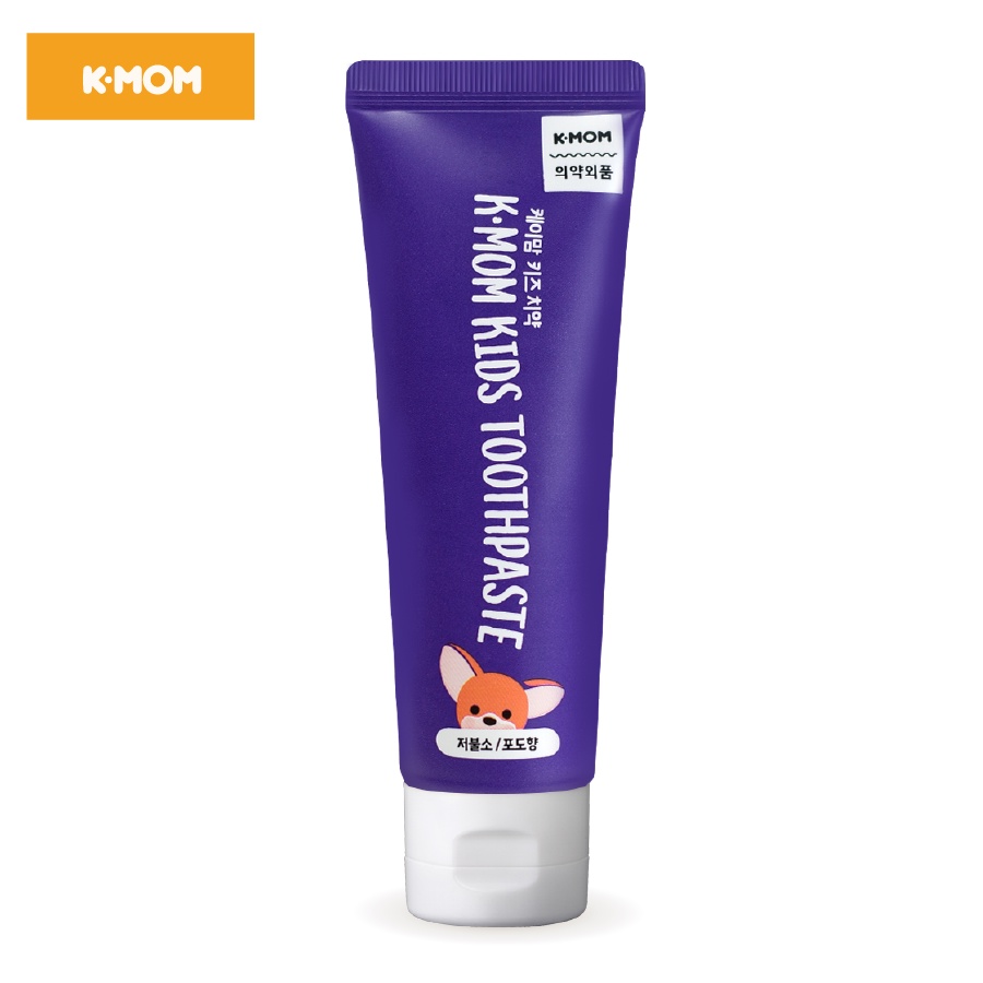 Kem đánh răng trẻ em K-Mom 3-8 tuổ vị nhoi ( 50g )