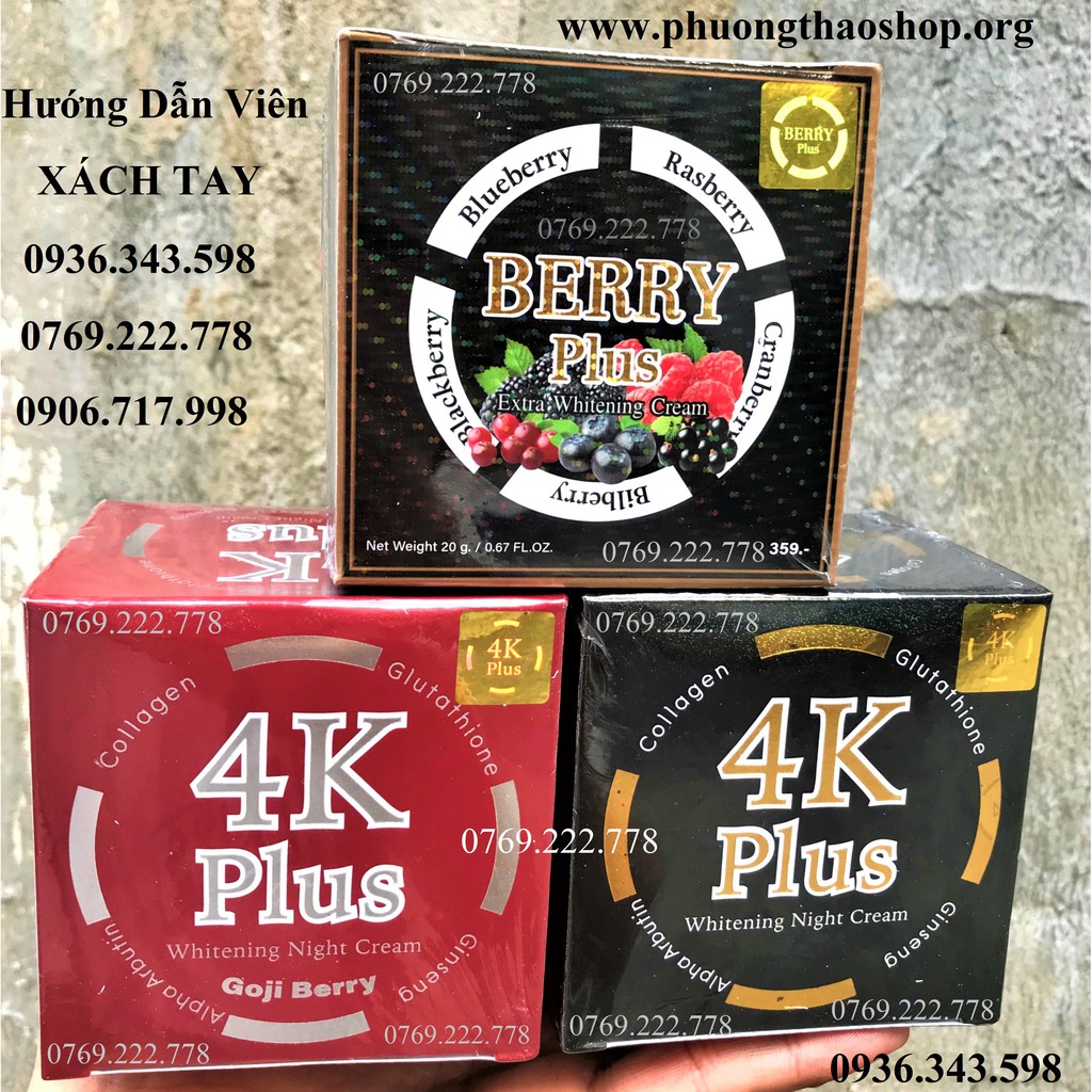 KEM BERRY PLUS THÁI LAN (Chính Hãng) | BigBuy360 - bigbuy360.vn